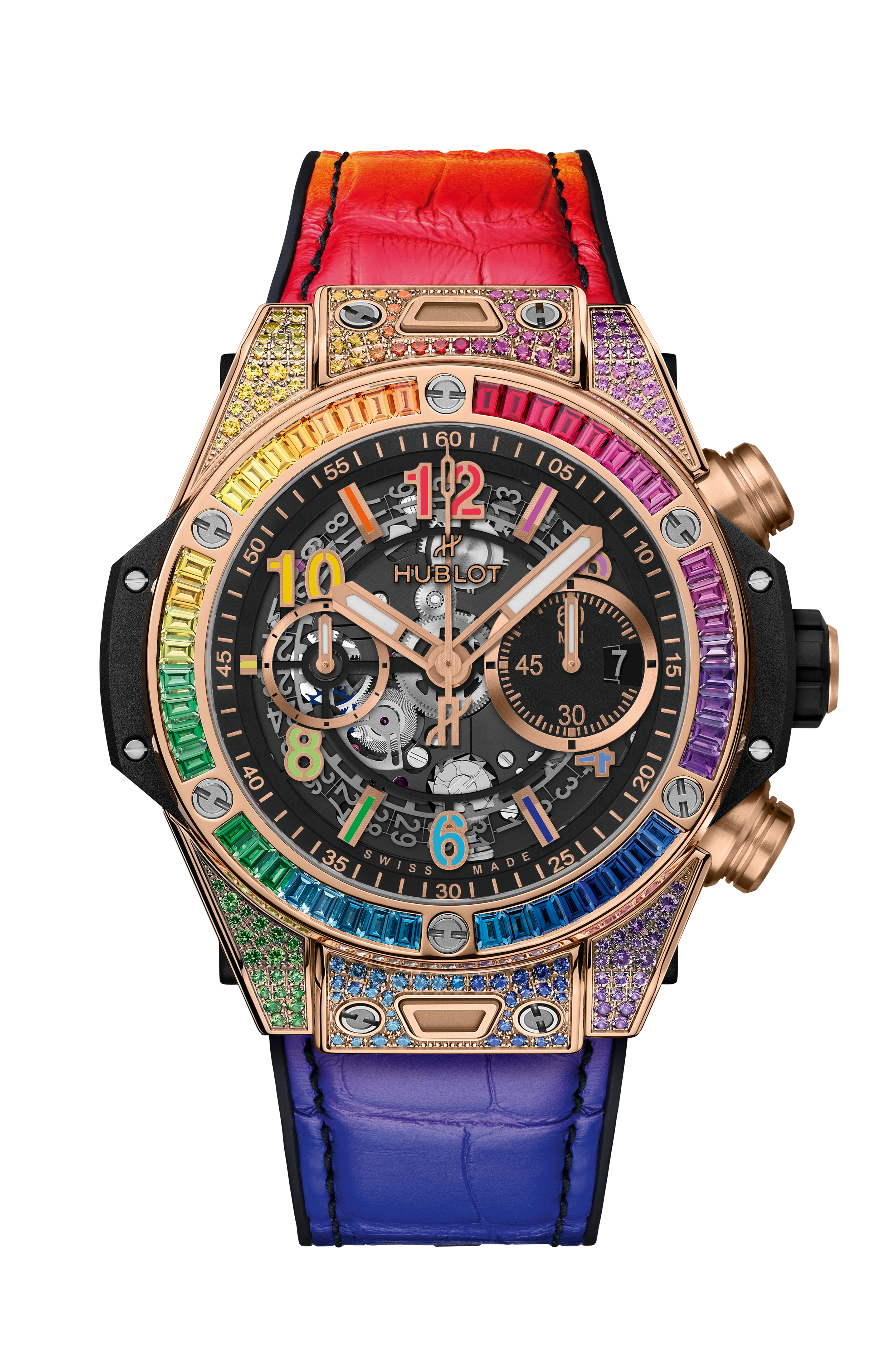 Big Bang Unico King Gold Rainbow 44 mm Hublot