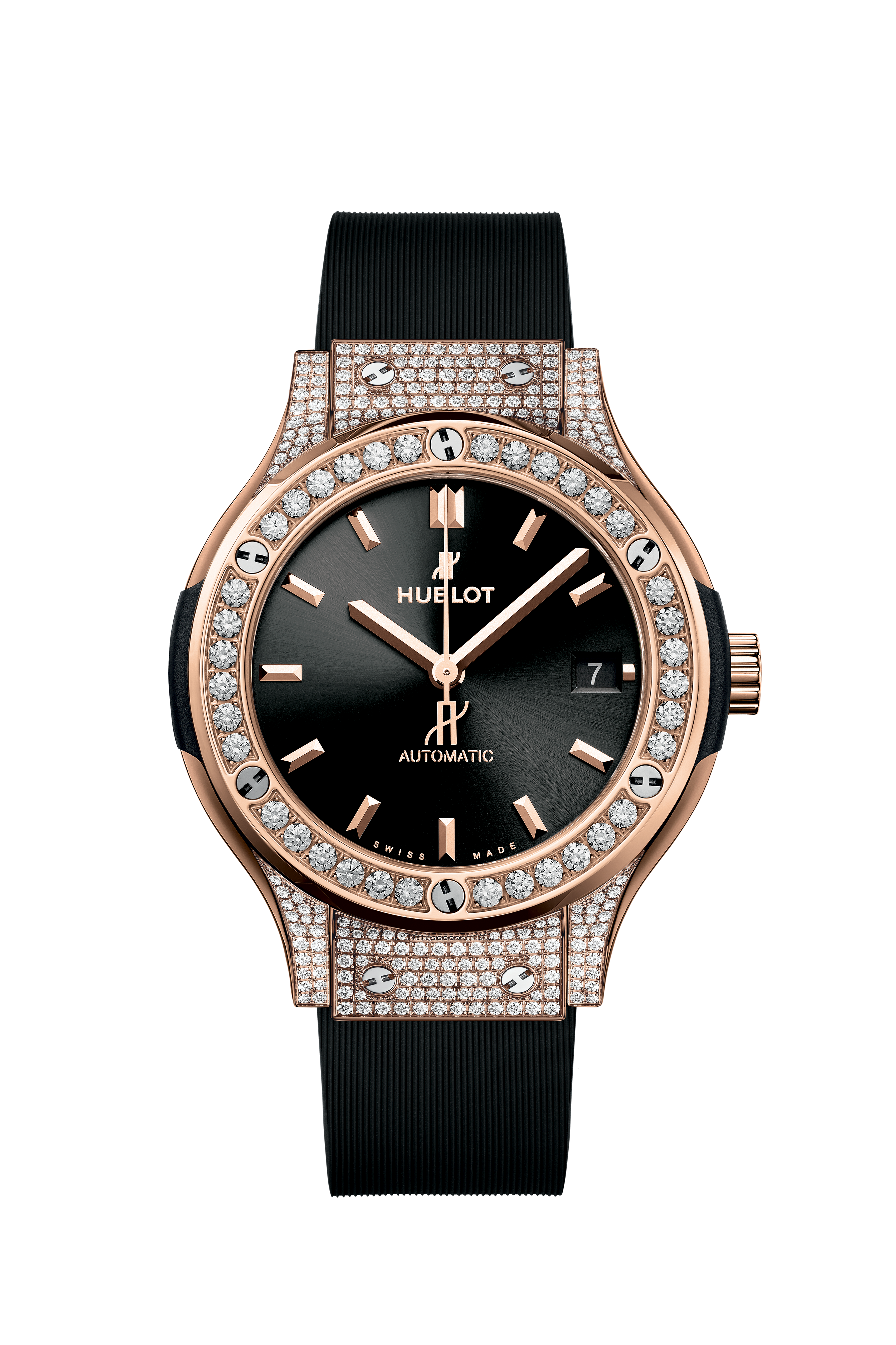 Classic Fusion King Gold Pave 38 mm