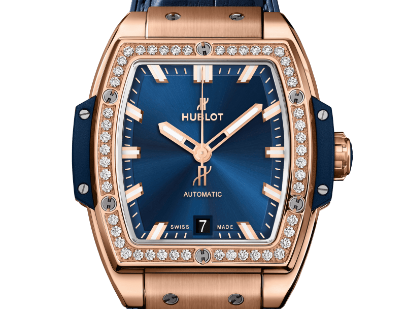 hublot big bang blue diamonds