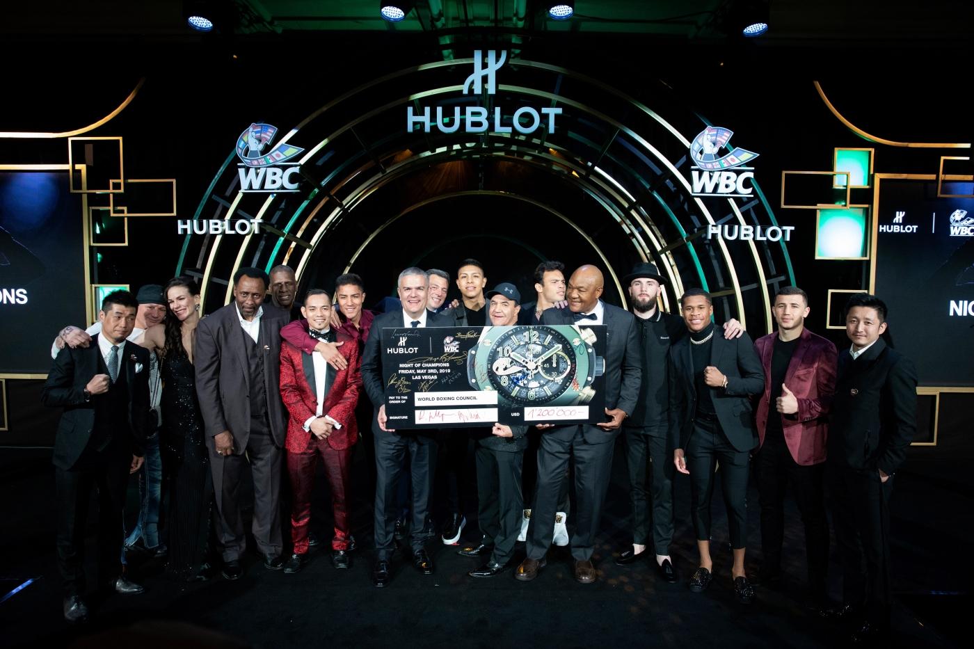 HUBLOT DER WBC UND EINE LEGEND RE NIGHT OF CHAMPIONS Hublot BE