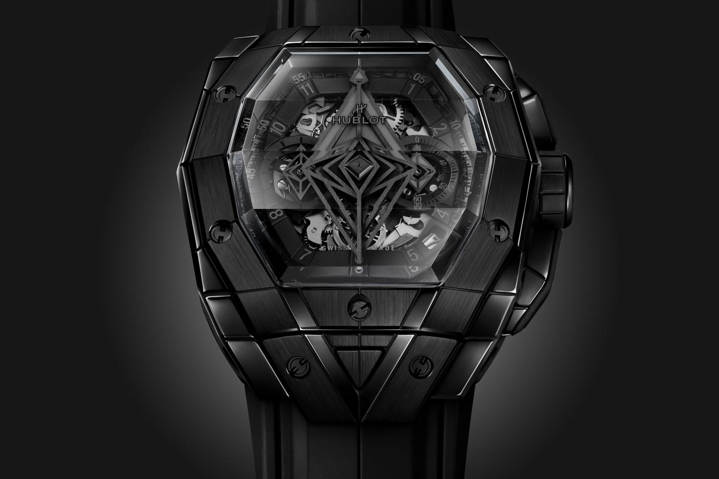 Hublot sang bleu all black hotsell