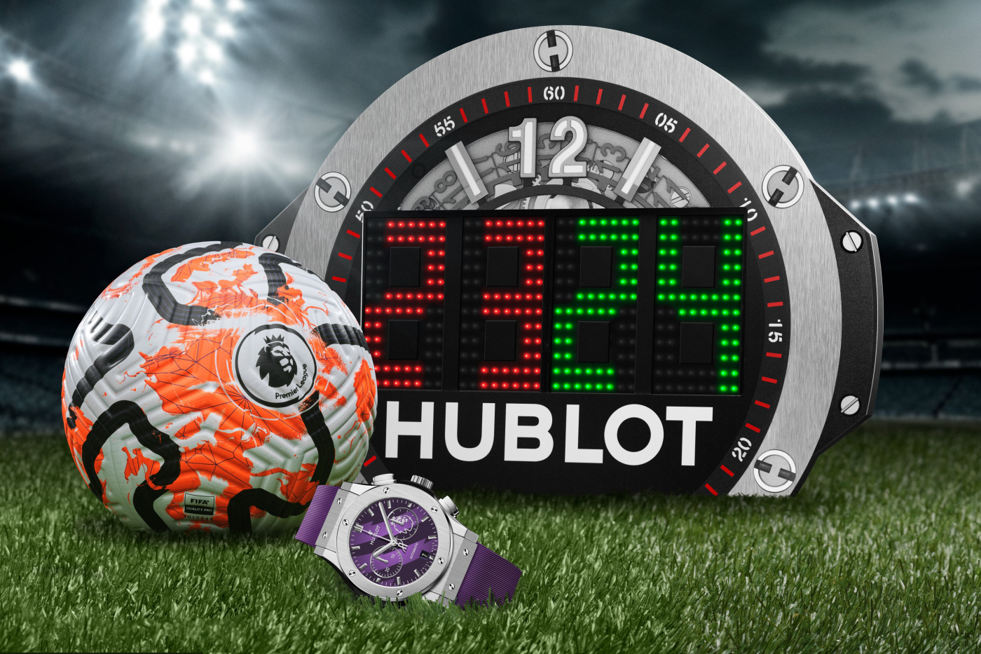 HUBLOT LOVES FOOTBALL 