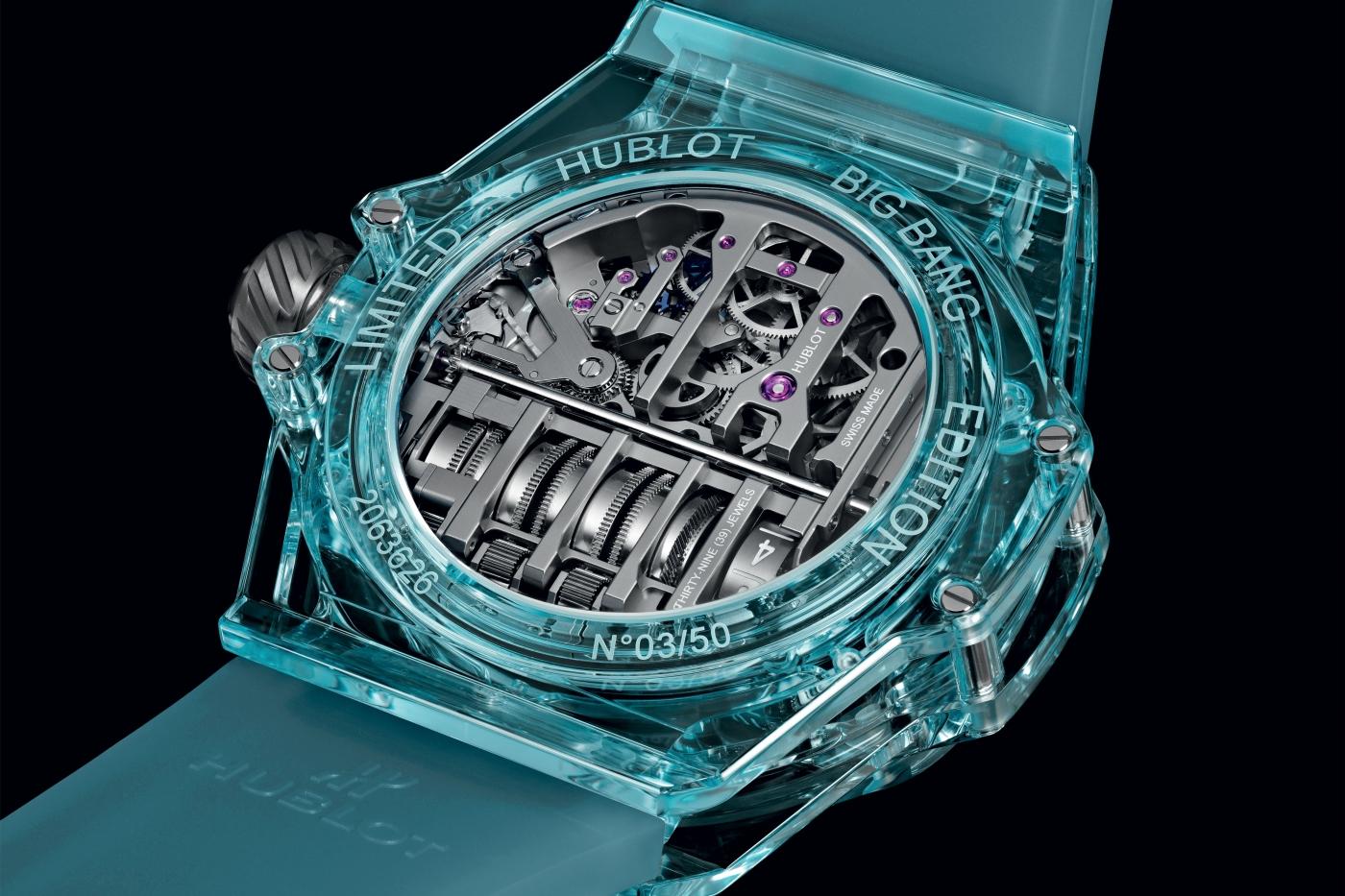 Big Bang MP 11 Power Reserve 14 Days Water Blue Sapphire 45 mm Hublot