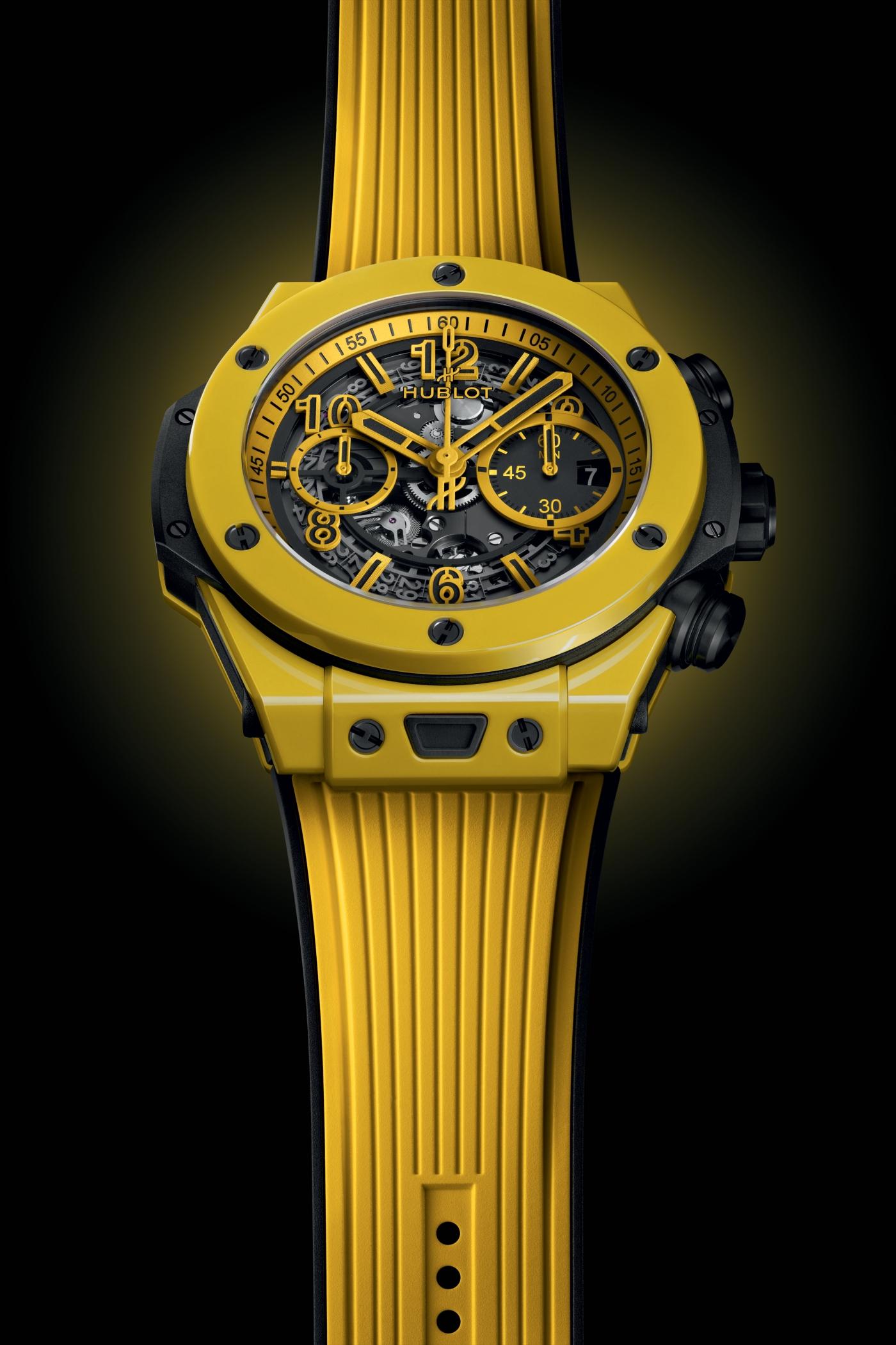 Hublot big bang yellow best sale