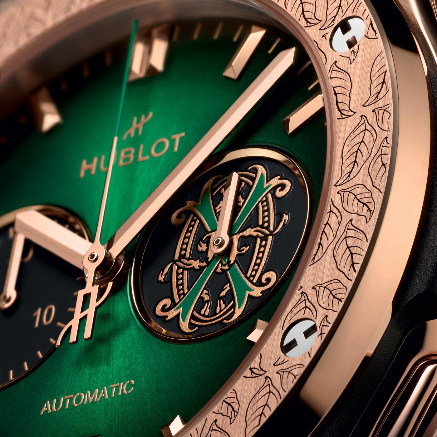 Classic Fusion Chronograph Arturo Fuente King Gold 42 mm Hublot