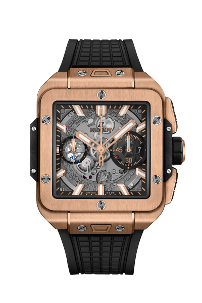 Square Bang Unico King Gold Pavé 42 mm | Hublot US