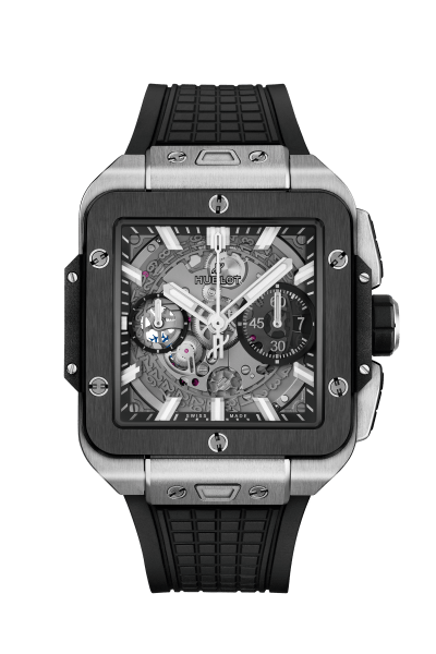 Square Bang Unico Blue Ceramic 42 mm | Hublot US