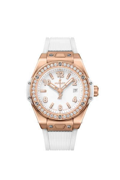 Big Bang One Click King Gold White Diamonds Diamonds Dial 33 mm